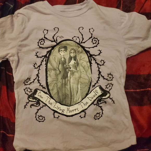 Corpse bride purple T-shirt - Picture 1 of 3